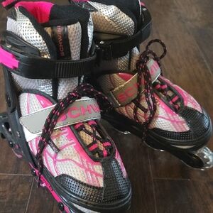 Schwinn Kids Roller Skates - Pink and Black